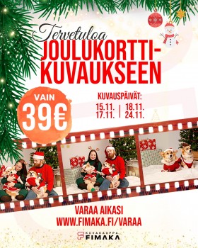Joulukorttikuvaukset